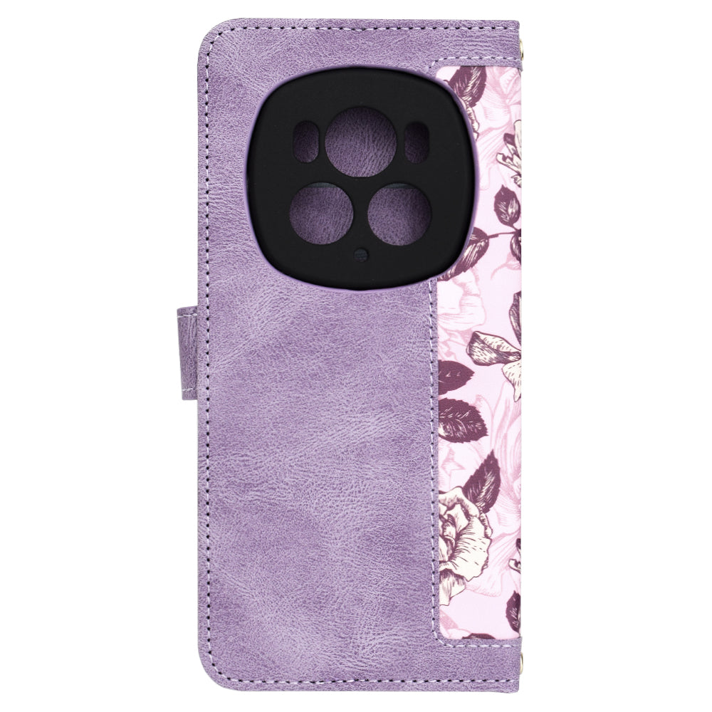 Futrola za Honor Magic6 Pro, Techsuit, FlipCraft, Ljubičasta
