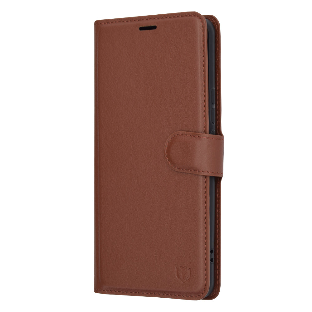 Futrola za Honor Magic6 Pro, Techsuit, Leather Folio, Braon