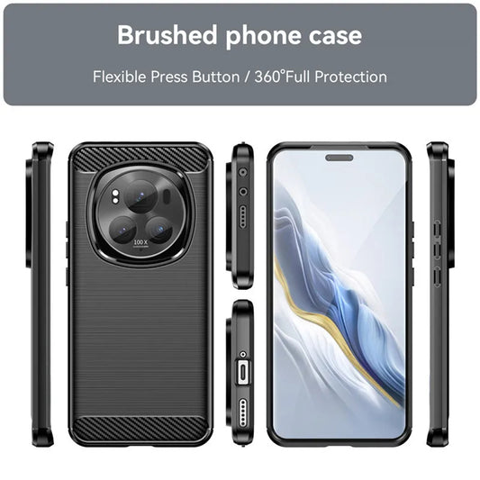 Futrola za Honor Magic7 Pro, Techsuit, Karbon, Plava