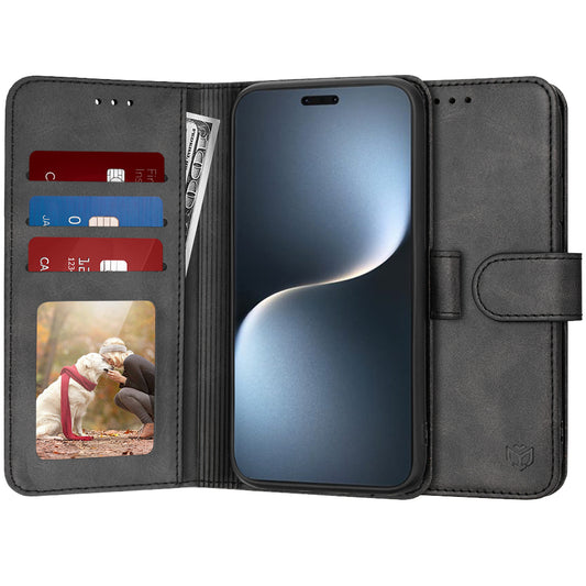 Futrola za Honor Magic7 Pro, Techsuit, Diary Book, Crna