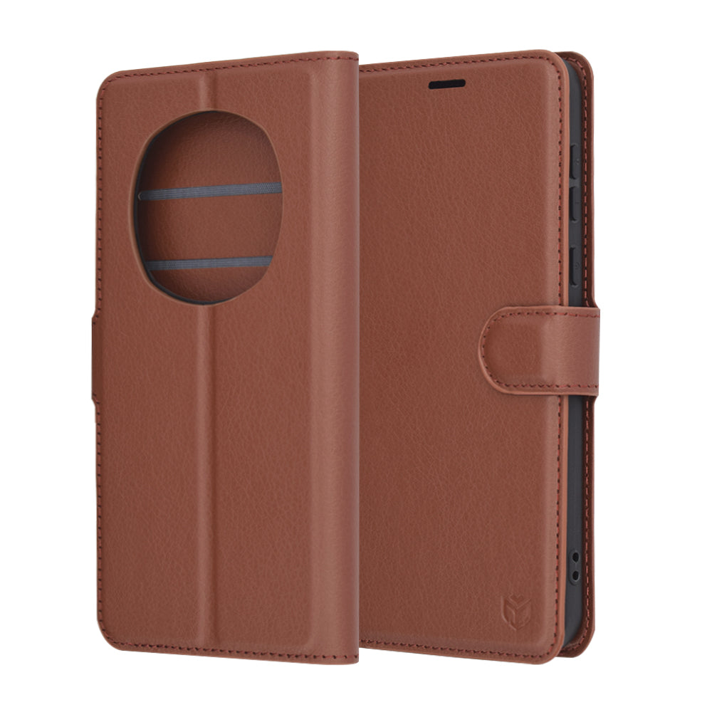 Futrola za Honor Magic7 Pro, Techsuit, Leather Folio, Braon