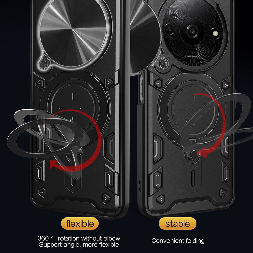 Futrola za Honor Magic8 Lite, Techsuit, CamGuard Pro, Ljubičasta