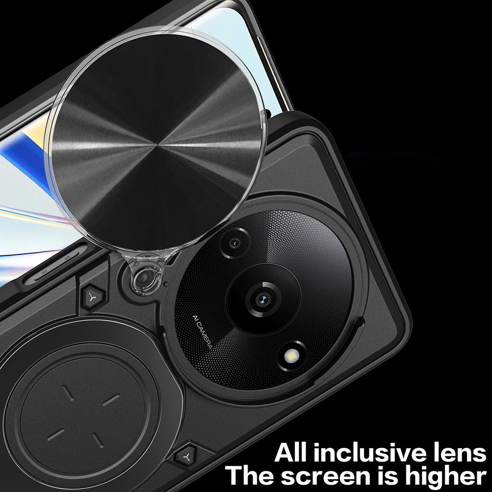 Futrola za Honor Magic8 Lite, Techsuit, CamGuard Pro, Crvena