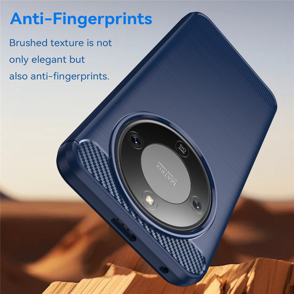 Futrola za Honor Magic8 Lite, Techsuit, Karbon, Plava