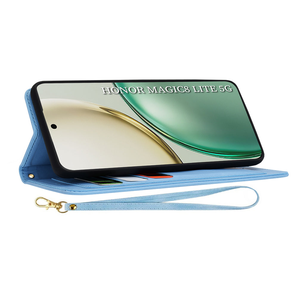 Futrola za Honor Magic8 Lite, Techsuit, FlipCraft, Plava