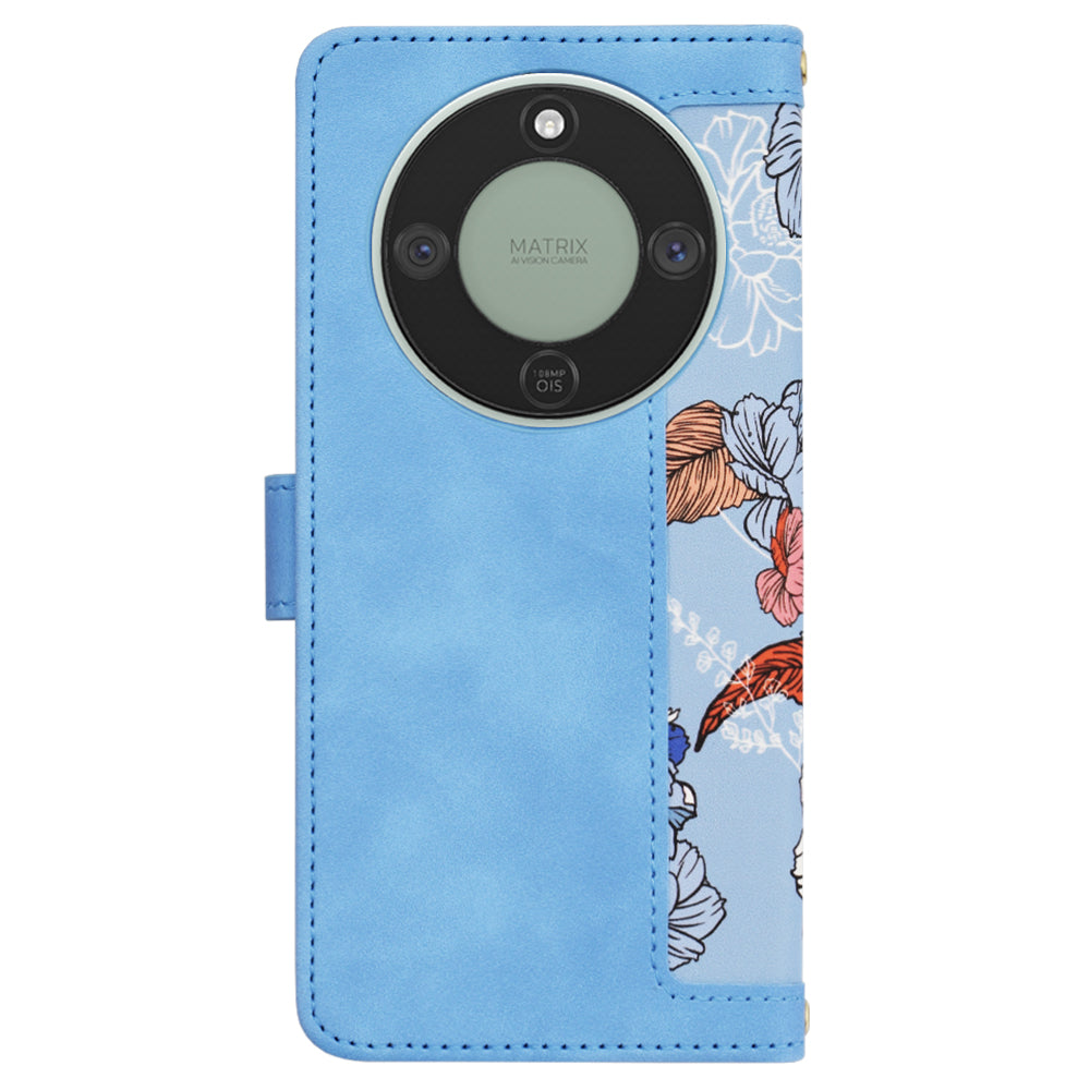 Futrola za Honor Magic8 Lite, Techsuit, FlipCraft, Plava