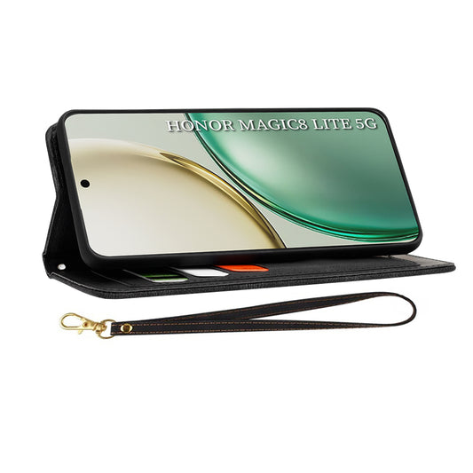 Futrola za Honor Magic8 Lite, Techsuit, FlipCraft, Crna