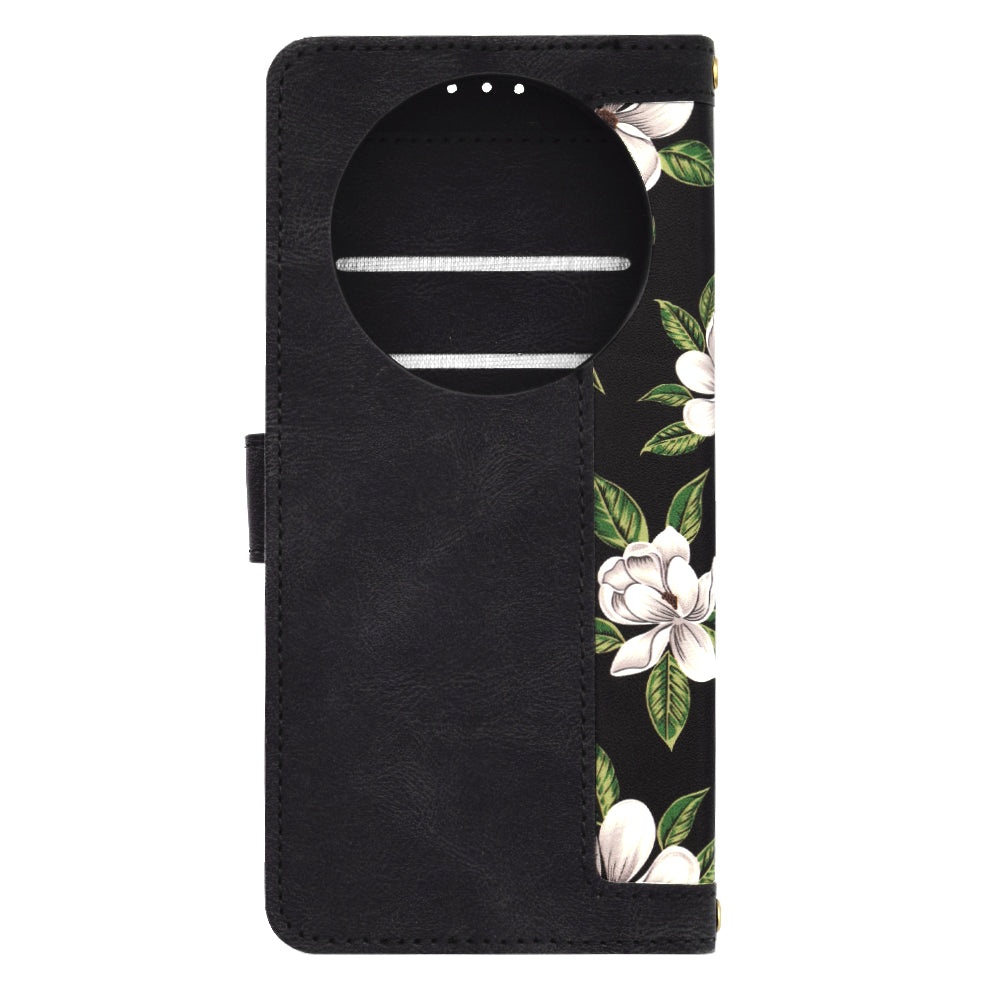 Futrola za Honor Magic8 Lite, Techsuit, FlipCraft, Crna