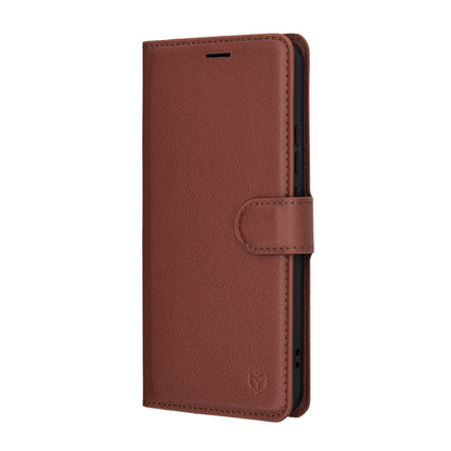 Futrola za Honor Magic8 Lite, Techsuit, Leather Folio, Braon