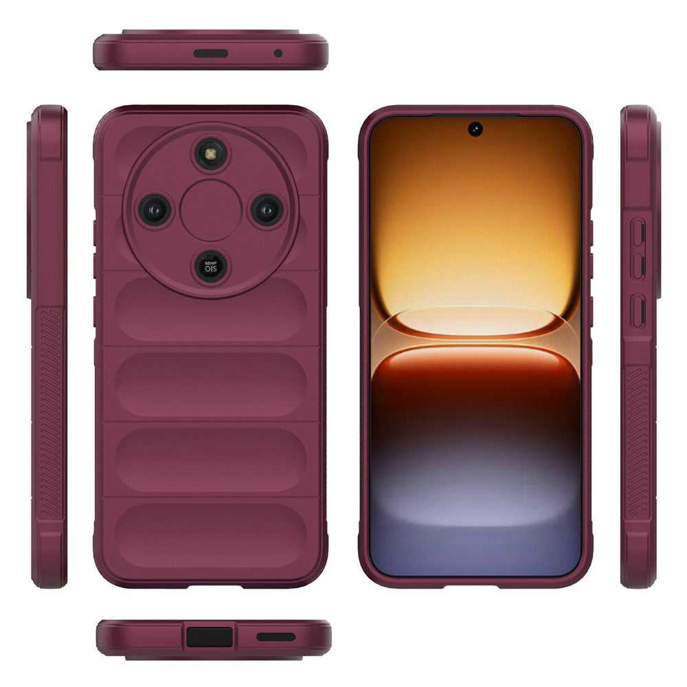 Futrola za Honor Magic8 Lite, Techsuit, Magic Shield, Višnja