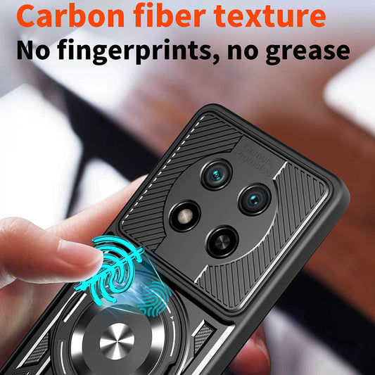 Futrola za Honor Magic8 Lite, Techsuit, RuggedCam, Siva