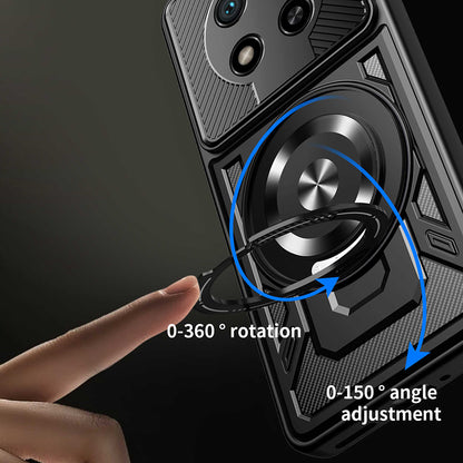 Futrola za Honor Magic8 Lite, Techsuit, RuggedCam, Ljubičasta