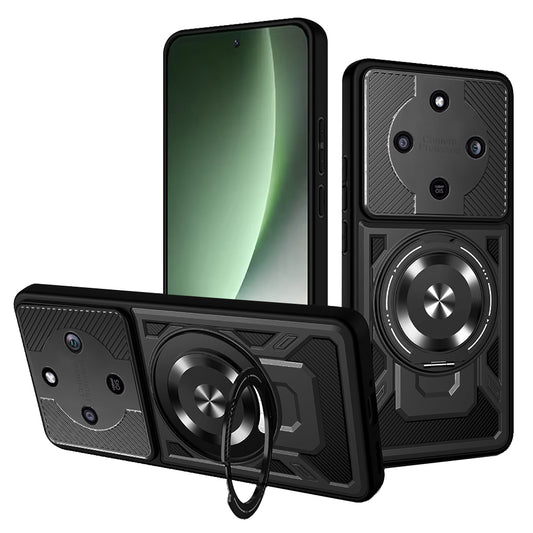 Futrola za Honor Magic8 Lite, Techsuit, RuggedCam, Crna