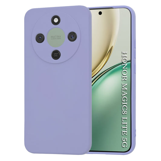 Futrola za Honor Magic8 Lite, Techsuit, SoftFlex, Svetlo Ljubičasta