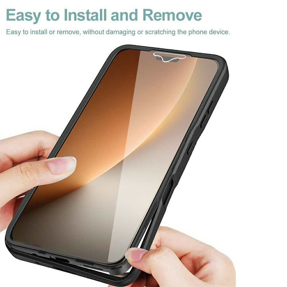Futrola za Honor Magic8 Pro, Techsuit, ColorVerse 360, Crna