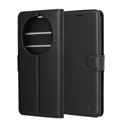 Futrola za Honor Magic8 Pro, Techsuit, Leather Folio, Crna