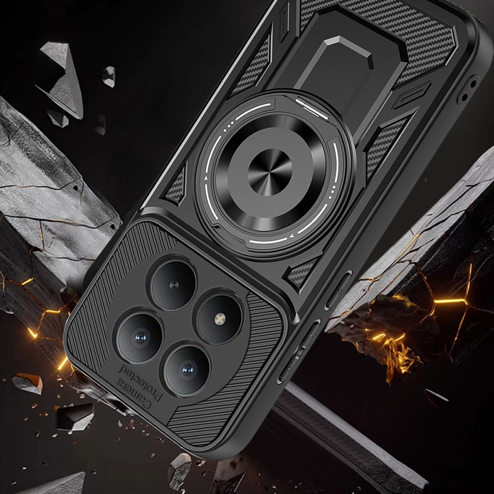 Futrola za Honor Magic8 Pro, Techsuit, RuggedCam, Ljubičasta