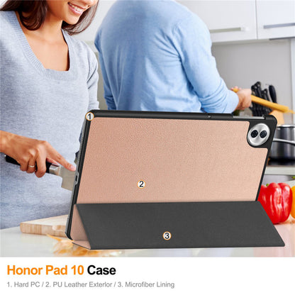 Futrola za Honor Pad 10, Techsuit, FoldPro, Roze