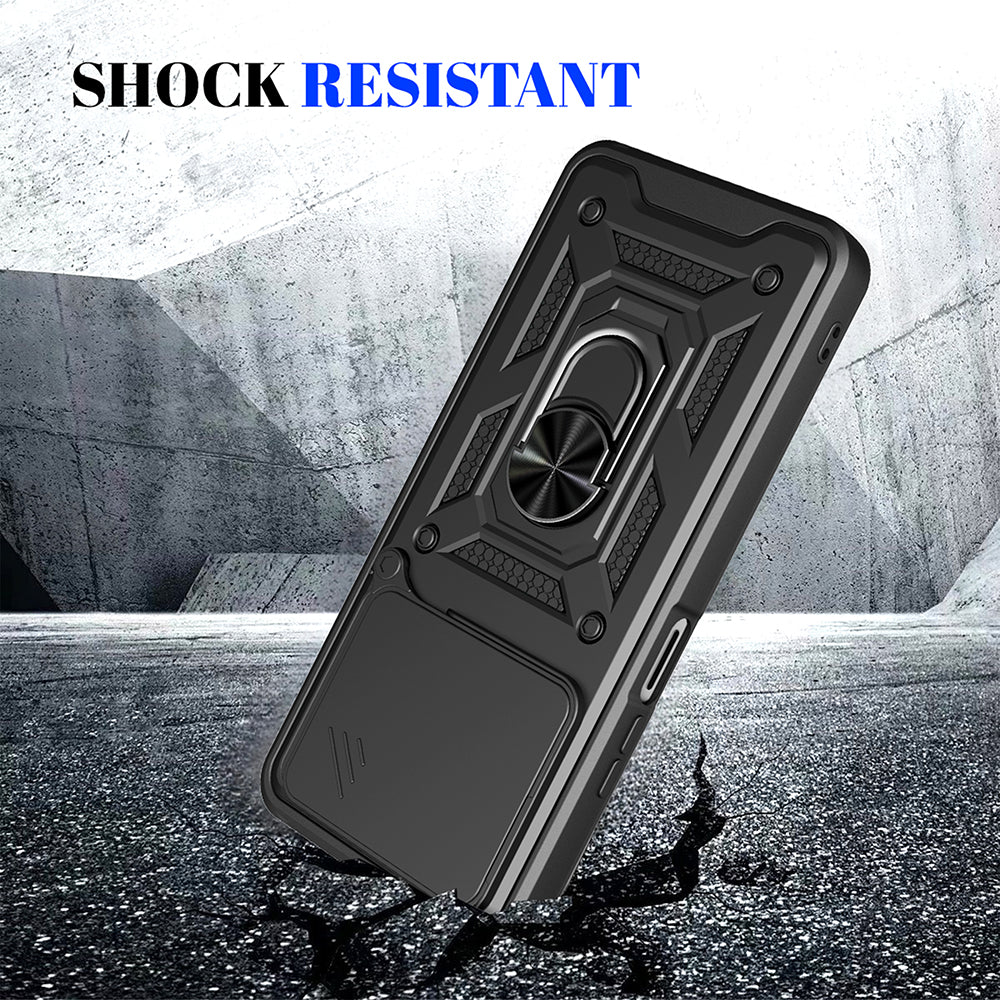 Futrola za Honor X5c Plus, Techsuit, CamShield, Zlatno Roza