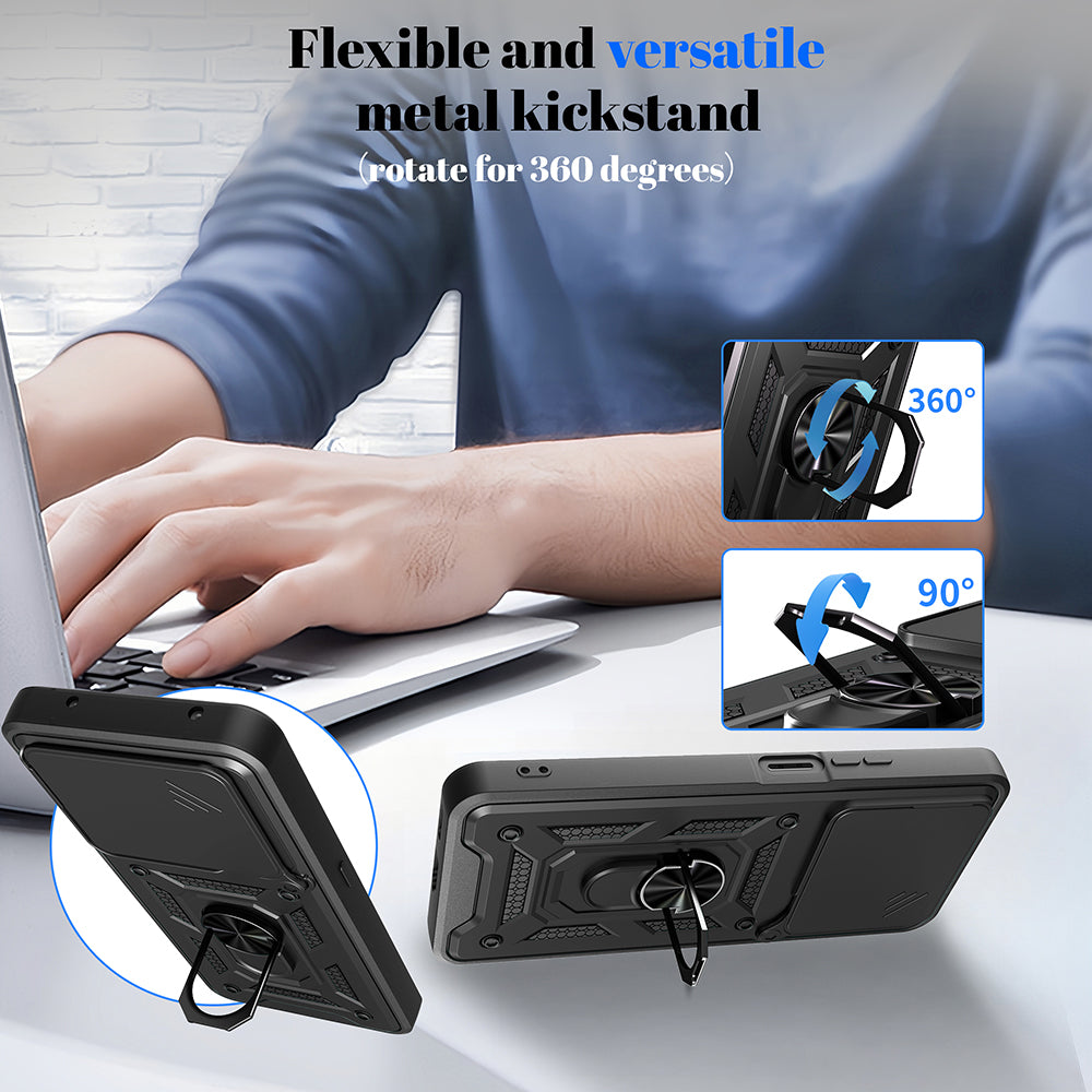 Futrola za Honor X5c Plus, Techsuit, CamShield, Zelena