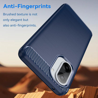 Futrola za Honor X5c Plus, Techsuit, Karbon, Plava