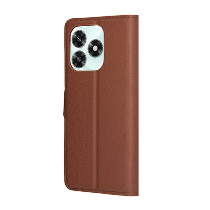 Futrola za Honor X5c Plus, Techsuit, Leather Folio, Braon