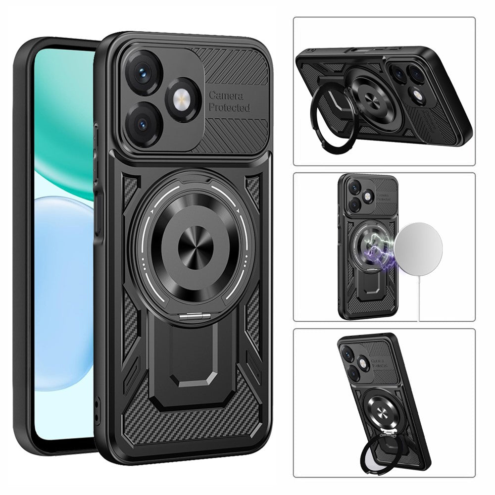 Futrola za Honor X5c Plus, Techsuit, RuggedCam, Siva
