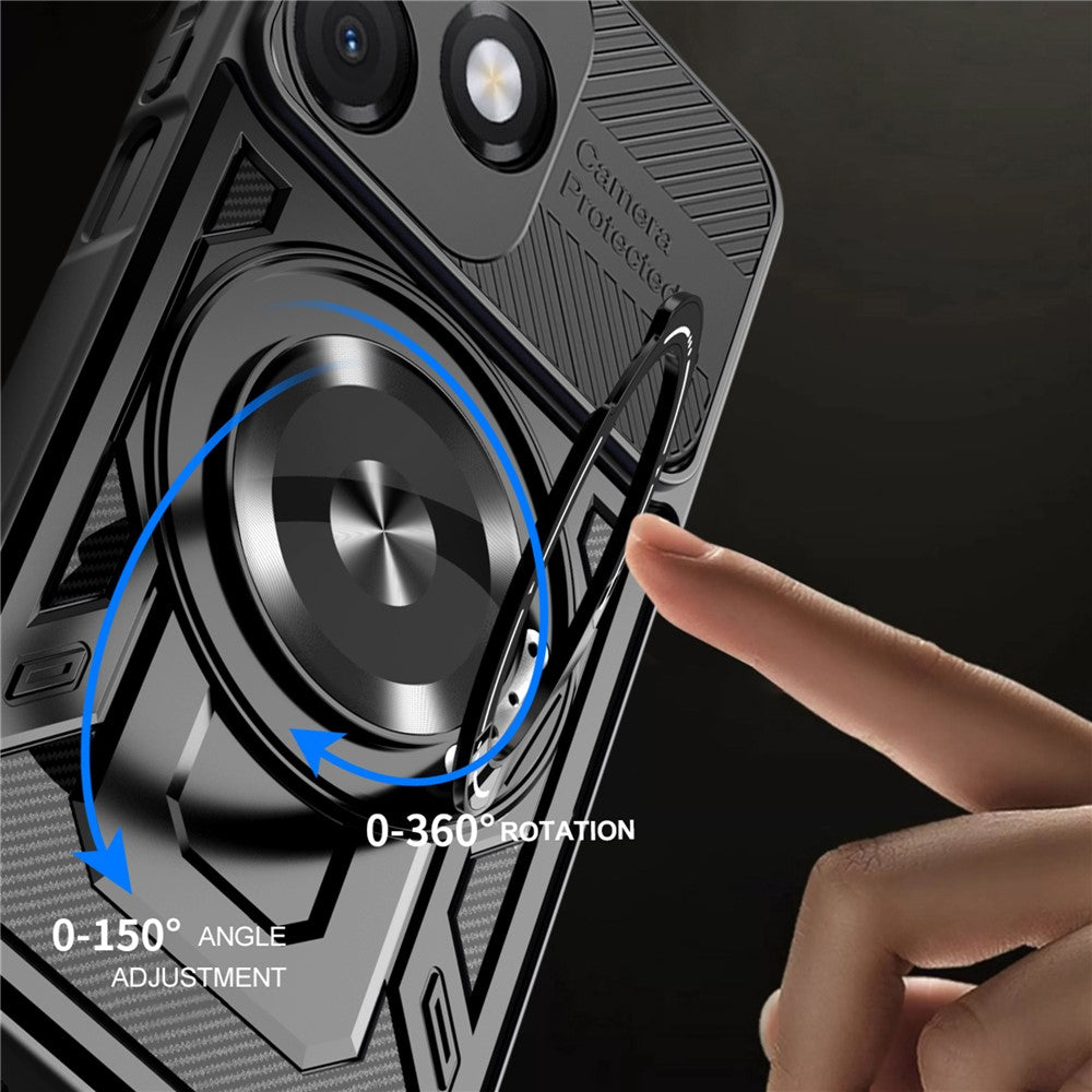 Futrola za Honor X5c Plus, Techsuit, RuggedCam, Siva