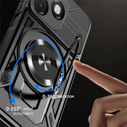 Futrola za Honor X5c Plus, Techsuit, RuggedCam, Ljubičasta