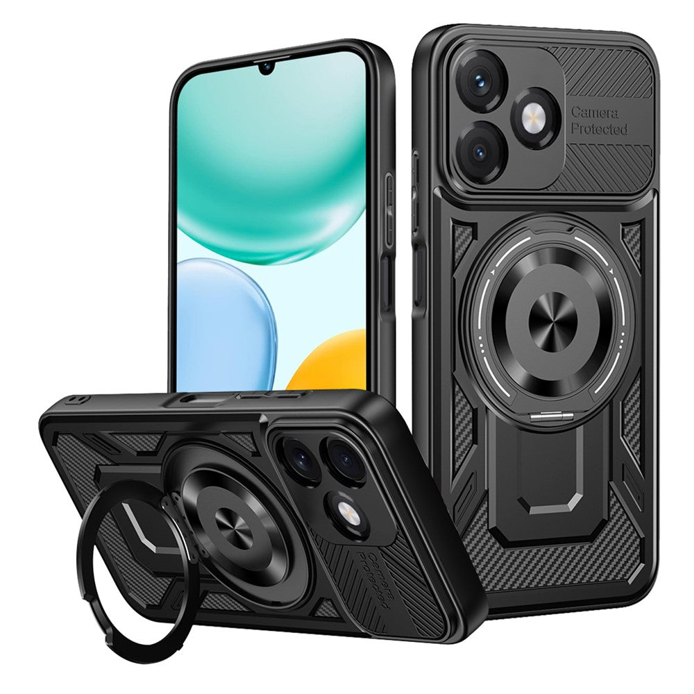 Futrola za Honor X5c Plus, Techsuit, RuggedCam, Crna
