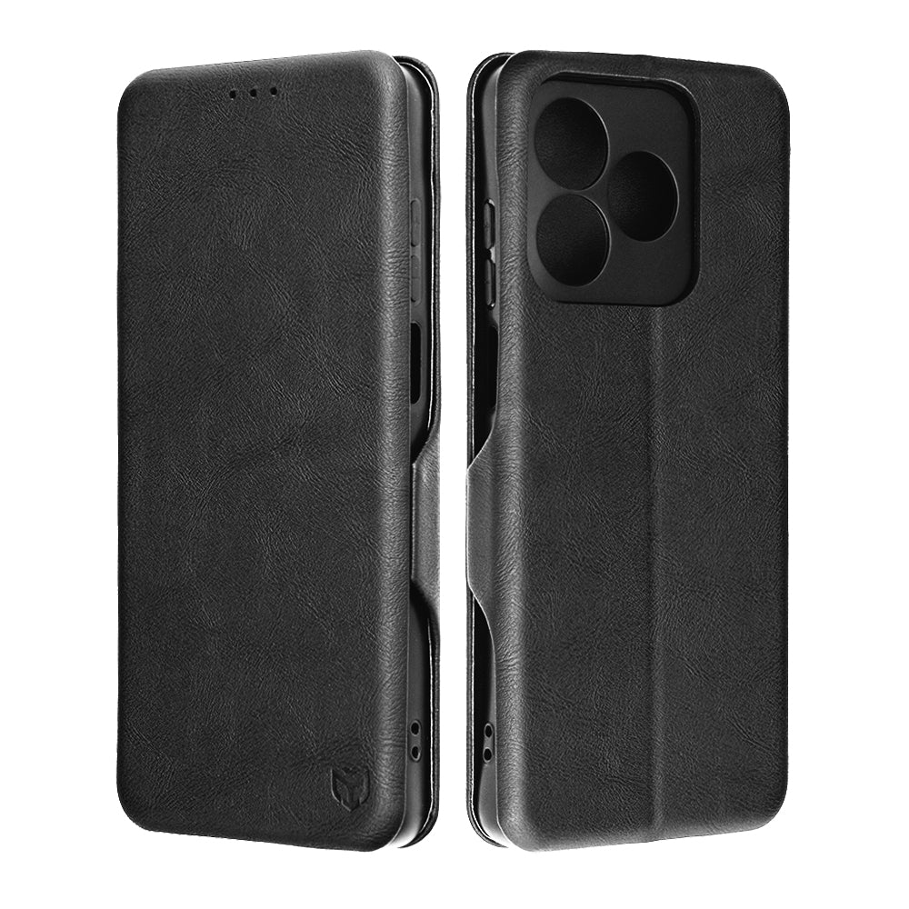 Futrola za Honor X5c Plus, Techsuit, Safe Wallet Plus, Crna