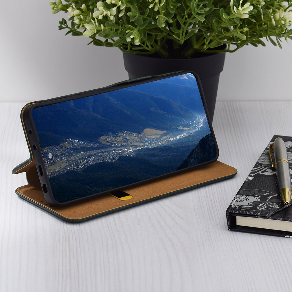 Futrola za Honor X5c Plus, Techsuit, Safe Wallet Plus, Zelena