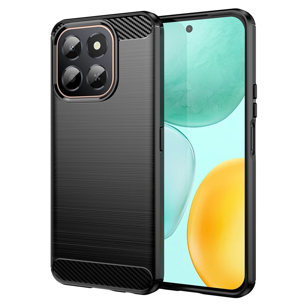 Futrola za Honor X6c, Techsuit, Karbon, Crna