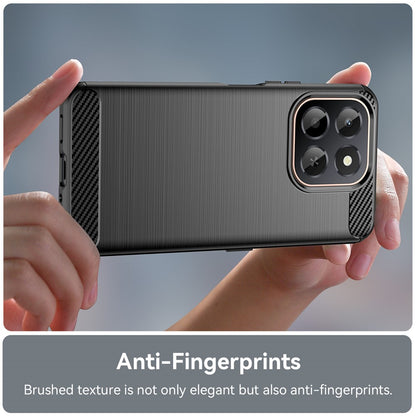 Futrola za Honor X6c, Techsuit, Karbon, Crna