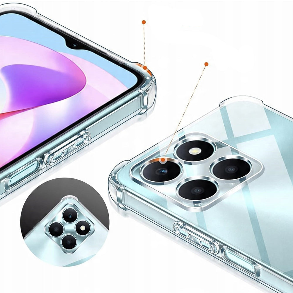 Futrola za Honor X6c, Techsuit, Shockproof Clear, Providna