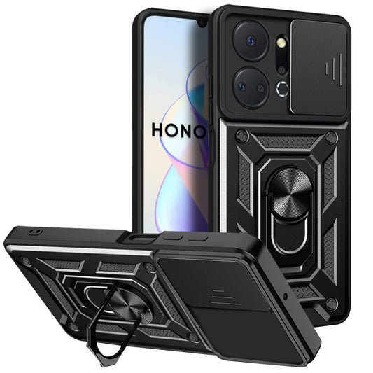 Futrola za Honor X7a, Techsuit, CamShield, Crna