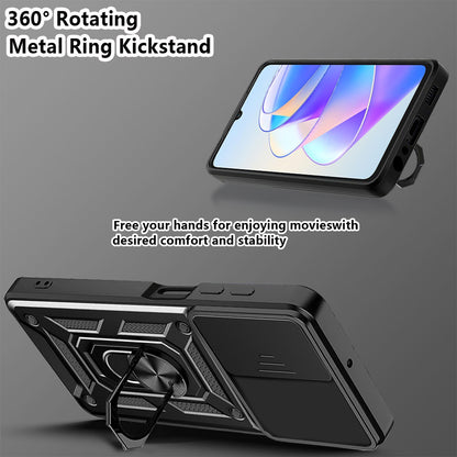 Futrola za Honor X7a, Techsuit, CamShield, Crna