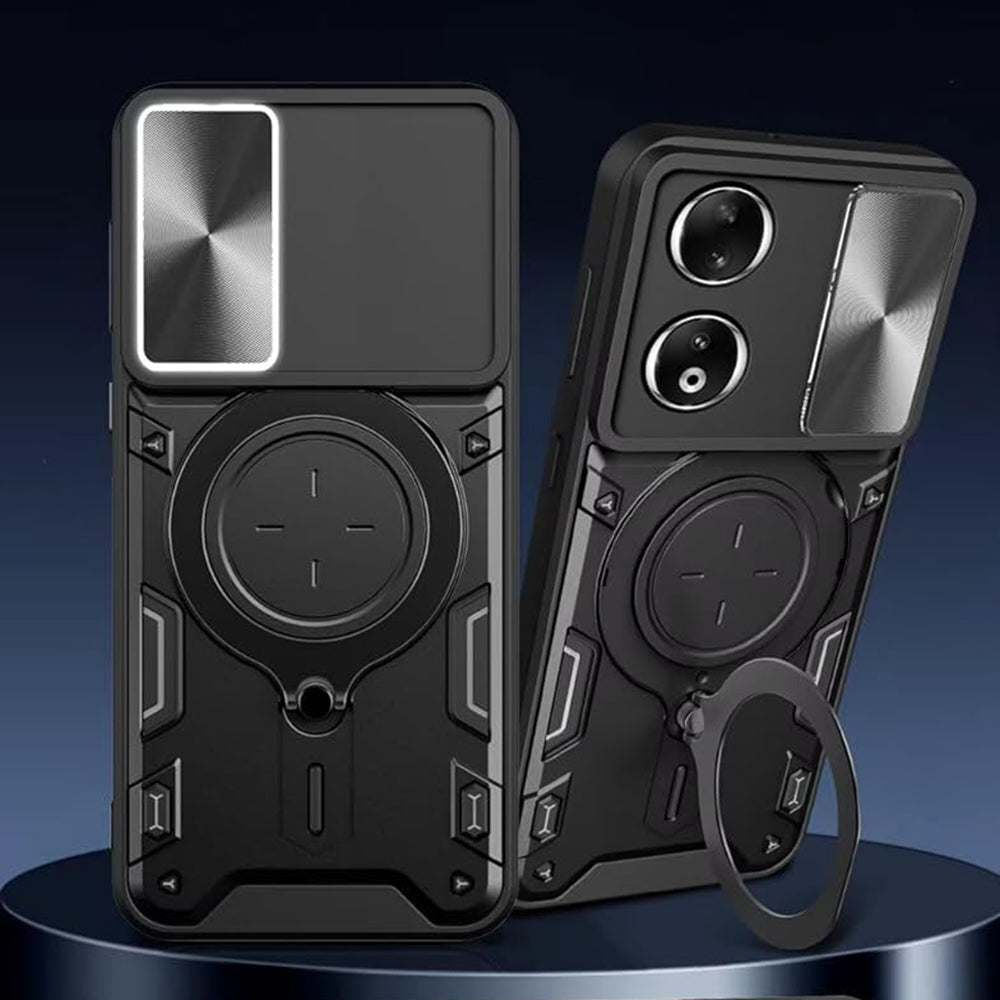 Futrola za Honor X7b 5G / 90 Smart / X7b 4G, Techsuit, CamGuard Pro, Crna