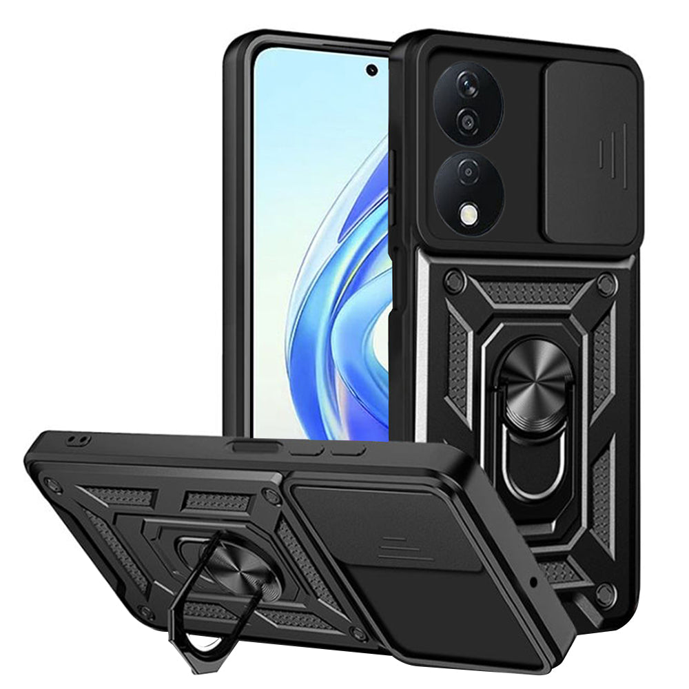 Futrola za Honor X7b 5G / 90 Smart / X7b 4G, Techsuit, CamShield, Crna