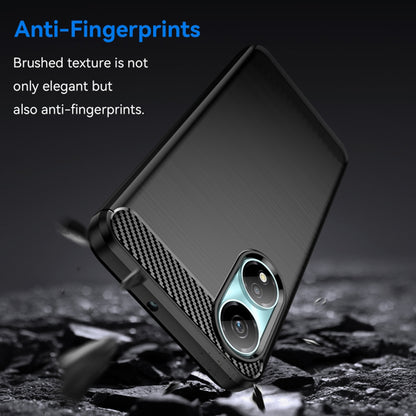 Futrola za Honor X7b 5G / 90 Smart / X7b 4G, Techsuit, Karbon, Crna