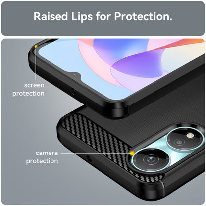 Futrola za Honor X7b 5G / 90 Smart / X7b 4G, Techsuit, Karbon, Crna