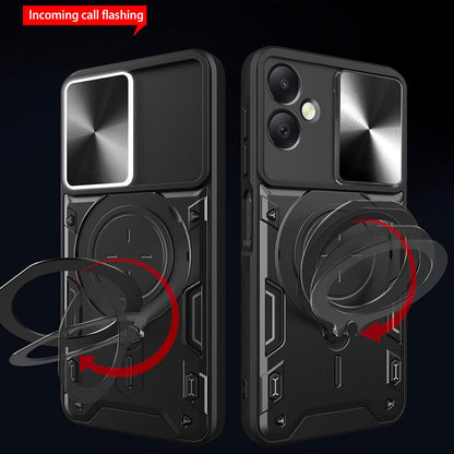 Futrola za Honor X7c / 200 Smart, Techsuit, CamGuard Pro, Crna