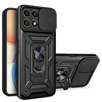 Futrola za Honor X8a, Techsuit, CamShield, Crna