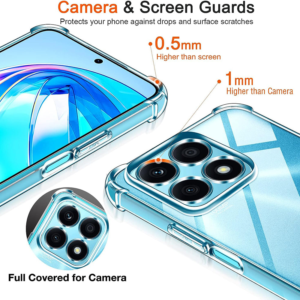 Futrola za Honor X8a, Techsuit, Shockproof Clear, Providna