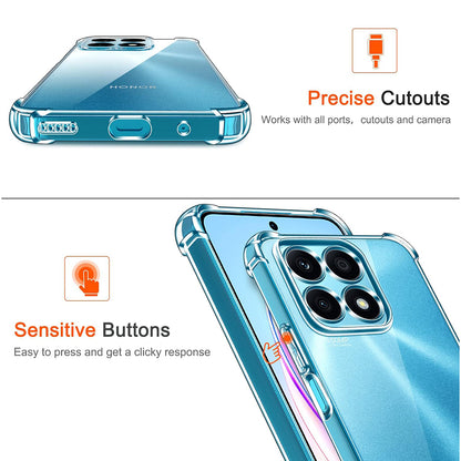 Futrola za Honor X8a, Techsuit, Shockproof Clear, Providna