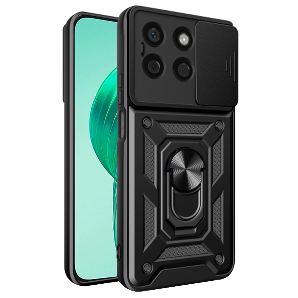 Futrola za Honor X8b, Techsuit, CamShield, Crna