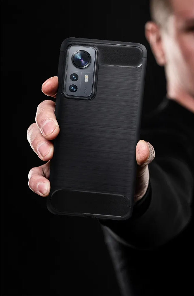 Futrola za Honor X8c, OEM, Karbon, Crna
