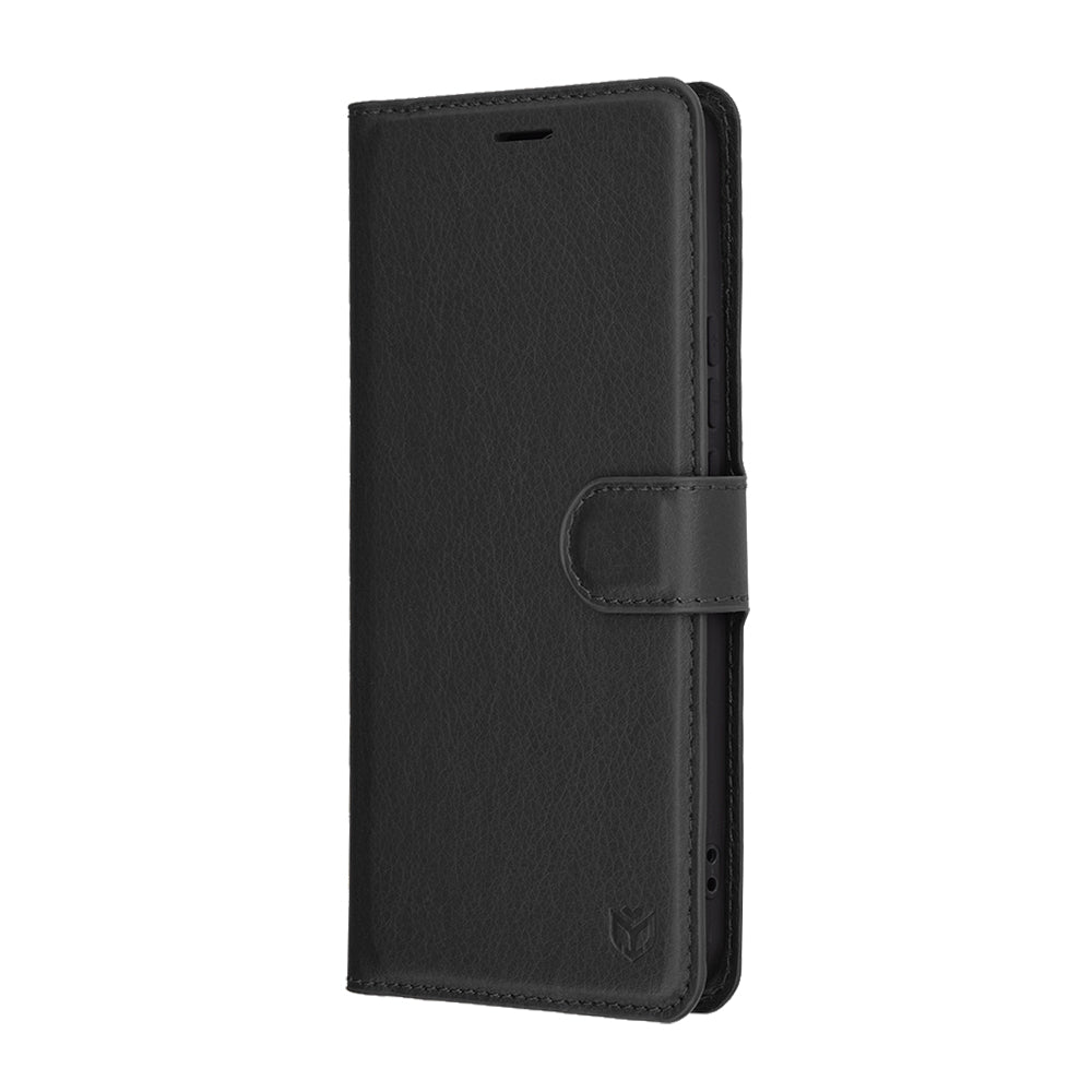 Futrola za Honor X8c, Techsuit, Leather Folio, Crna