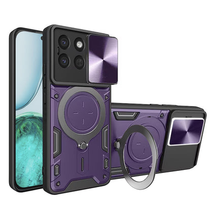 Futrola za Honor X8c, Techsuit, CamGuard Pro, Ljubičasta