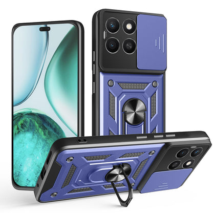 Futrola za Honor X8c, Techsuit, CamShield, Plava